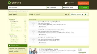 
                            5. Login my account in South Africa | Gumtree Classifieds in ... - Gumtree Account Portal