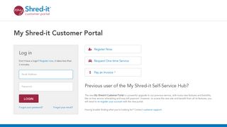 
                            1. Login - My Shred-it - Myshredit Com Customer Portal