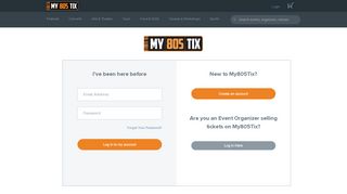 Login - My805Tix - Www Tix Com Portal