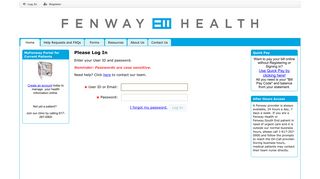 
                            2. Login - MyFenway - Fenway Health - Fenway Health Portal