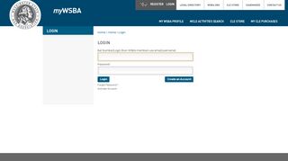 
                            1. Login - myWSBA - Casemaker Portal
