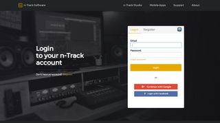 
                            5. Login | n-Track Studio - Otrack App Portal