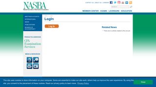 
                            2. LogIn | NASBA - Nasba International Evaluation Services Portal