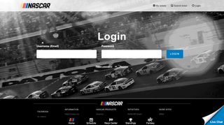 
                            4. Login - NASCAR Drive - Nascar Members Portal