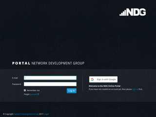 Login - NDG Online Portal