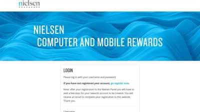 Login  Nielsen Rewards