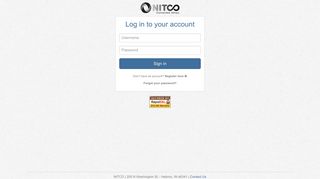 
                            1. Login - NITCO - Nitco Portal