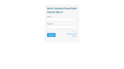 Login - North Carolina Virtual Public Schools