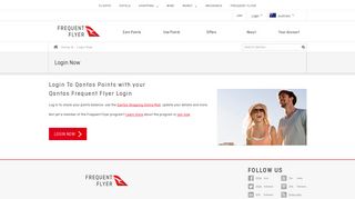 
                            3. Login Now - Qantas Points - Qantas Frequent Flyer Portal Manage My Booking