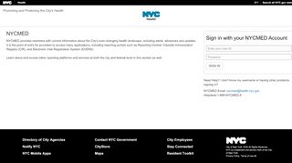 
                            2. Login - nycmed - NYC.gov - Oscr Portal