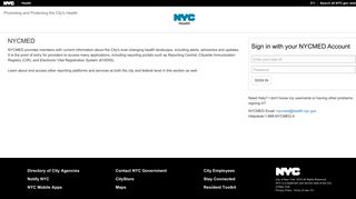 
Login - nycmed - NYC.gov

