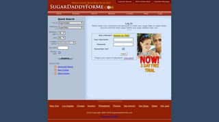 
                            1. Login on Sugar Daddy For Me - the Top Dating Site LA & NY ... - Sugardaddyforme Portal Page