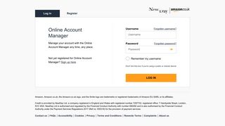 
                            1. Login - Online Account Manager | Amazon - Amazon Credit Card Uk Portal