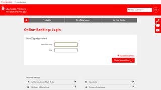 
                            2. Login Online-Banking - Sparkasse Freiburg - Sparkasse Freiburg Online Banking Portal