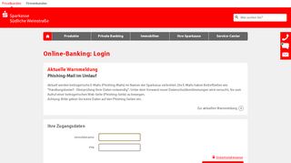 
                            2. Login Online-Banking - Sparkasse Südliche Weinstraße - Bankingportal Sparkasse Suew De Portal