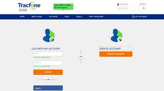 
                            1. Login or Create an Account | Tracfone Wireless - Tracfone Portal My Account
