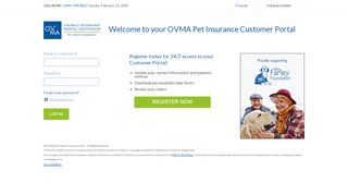 
Login - OVMA Pet Insurance  

