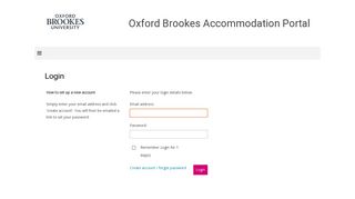 
Login - Oxford Brookes University  
