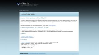 
                            2. Login Page - AF Portal - Air Force Leave Web Login