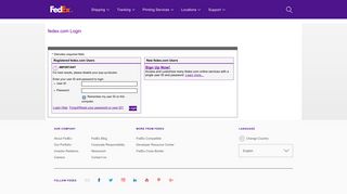 
                            8. Login Page - FedEx - Fedex Ground Employee Portal