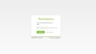 
                            1. Login Page for BambooHR Users - Bamboo Human Resources Portal
