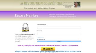 
                            7. Login Page — La Revolution Cosmetique - Lae Cosm Portal
