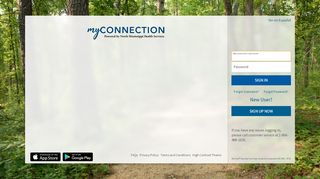 
Login Page - MyConnection
