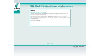 
                            8. Login Page - PETRONAS Education Sponsorship Programme - Pesp Login