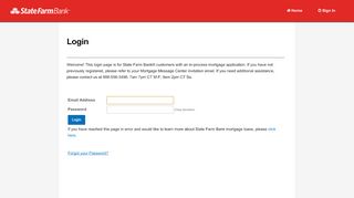 
                            5. Login page - State Farm Secure Messaging Center Portal