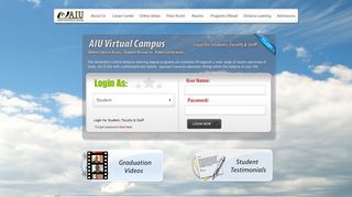 
                            5. Login Page Virtual Campus, Students, Faculty, Staff - Atlantic ... - My Aiu Portal