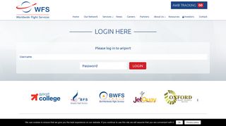 
                            1. Login Page - World Flight Services : WFS WORLDWIDE ... - Wfs Employee Portal