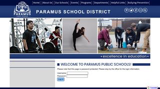 Login - Paramus Public Schools
