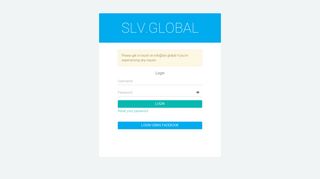 
                            1. Login | Participant Portal · SLV.GLOBAL - Slv Portal