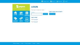 
                            2. Login - Pepco - Pepco Bill Pay Portal