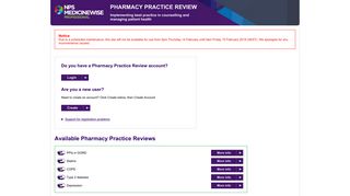 
                            1. Login - Pharmacy Practice Review: NPS Medicinewise - Nps Pharmacy Practice Review Portal