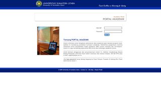 
                            1. Login Portal Akademik - Portal Usu Login