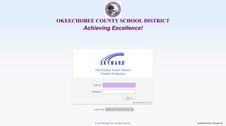 
                            2. Login - Powered by Skyward - Okeechobee County School District - Portal Okeechobee