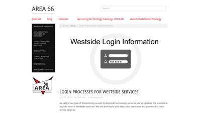 Login Processes for Westside Services