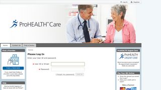 Login - ProHEALTH Care - Prohealth Care Portal