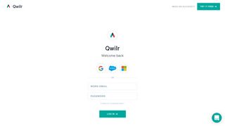 
                            1. Login - Qwilr - Qwilr Sign In