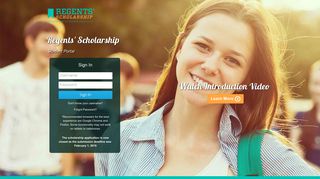 
                            1. Login - Regent's Scholarship - Regents Scholarship Student Portal