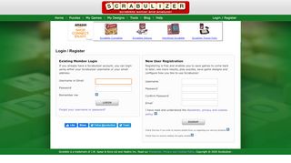 
                            1. Login / Register - Scrabulizer - Scrabulizer Portal