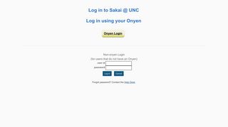 
                            5. Login Required - Sakai @ UNC-Chapel Hill - Portal Sakai