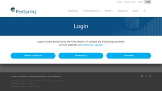 
                            8. Login | RevSpring - Dataonline Portal