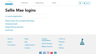 
Login | Sallie Mae  
