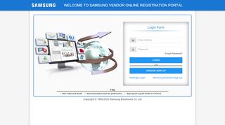 
                            3. Login - Samsung - Samsung Vendor Portal