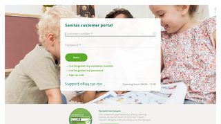 
                            3. Login « Sanitas Customer Portal - Sanitas Ch Portal