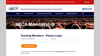 
                            1. Login - Satellite Broadcasting and Communications Association - Sbca Training Portal