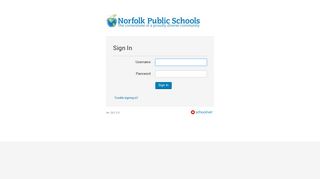 
                            1. Login - School Net - Schoolnet Student Portal Norfolk Public Schools