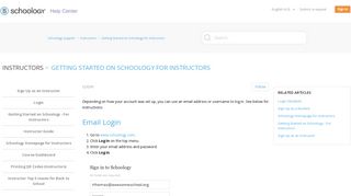 
                            3. Login – Schoology Support - Schoology Acc Portal